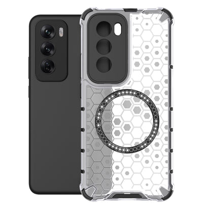 Magnetic for OPPO Reno12 Pro 5G Case Compatible with MagSafe, Clear