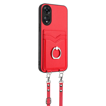 Ring Case for OPPO A78 4G, Red