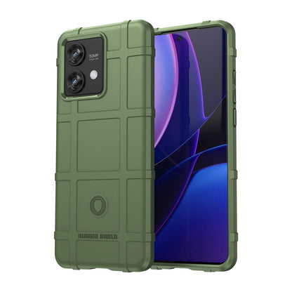 TPU Thick Solid Armor Tactical Protective Case for Motorola Edge 40 Neo, Green