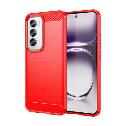 Soft TPU Non-Slip Bumper Protection Case for OPPO Reno12 Pro 5G, Blue