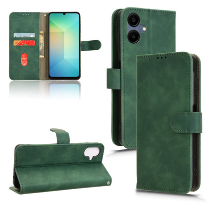 Wallet Case with Card Holder Flip Magnetic Protective Cover for Samsung Galaxy A06, Green