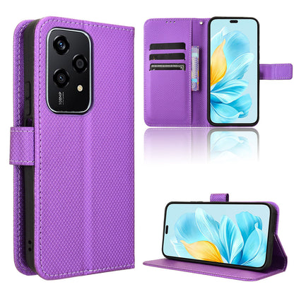 Wallet Case for Honor 200 Lite, Purple