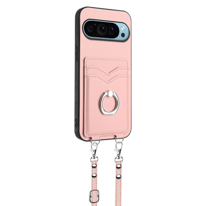 Ring Case for Google Pixel 9 Pro, Rose Gold