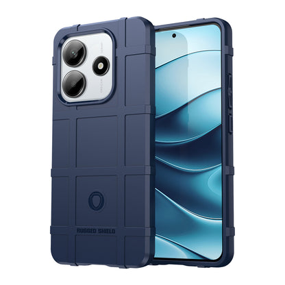 TPU Thick Solid Armor Tactical Protective Case for Redmi Note 14 5G, Blue