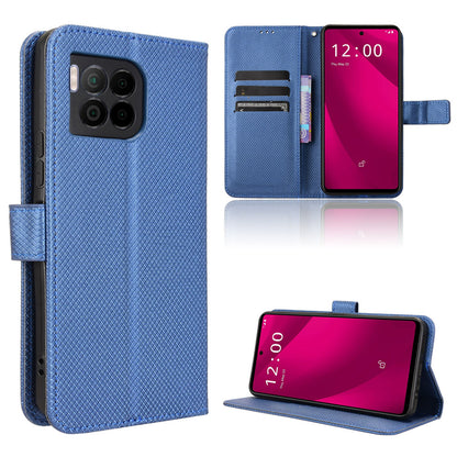 Wallet Case for T-Mobile REVVL 7 Pro 5G, Blue