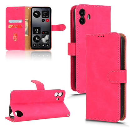 Wallet Case with Card Holder Flip Magnetic Protective Cover for Nothing CMF Phone 1, Pink