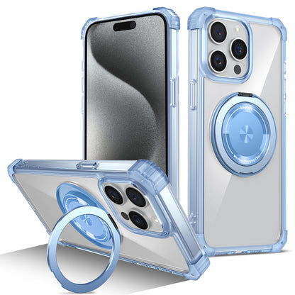 iPhone 13 Pro Max Case, Built in 360¡ã Magnetic Stand, Compatible with Magsafe, Blue