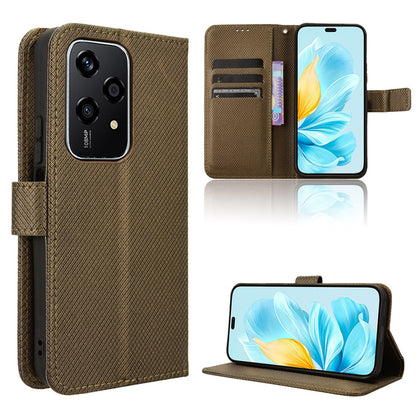 Wallet Case for Honor 200 Lite, Bronzed