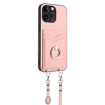 Ring Case for iPhone 14 Pro Max, Rose Gold