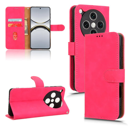 Wallet Case with Card Holder Flip Magnetic Protective Cover for OPPO Find X8 Pro, Pink