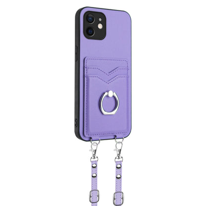 Ring Case for iPhone 12, Purple