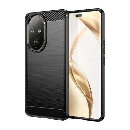 Soft TPU Non-Slip Bumper Protection Case for Honor 200 Pro, Black