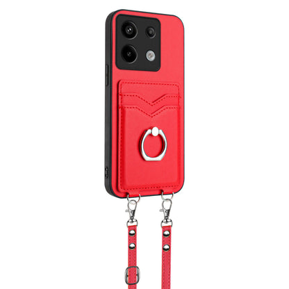 Ring Case for Xiaomi Redmi Note 13 Pro 5G, Red