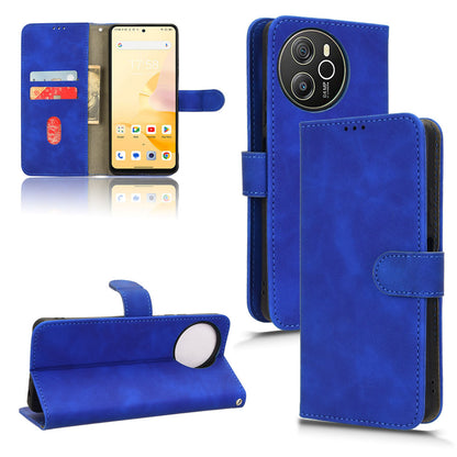 Wallet Case with Card Holder Flip Magnetic Protective Cover for Blackview SHARK 8, Blue