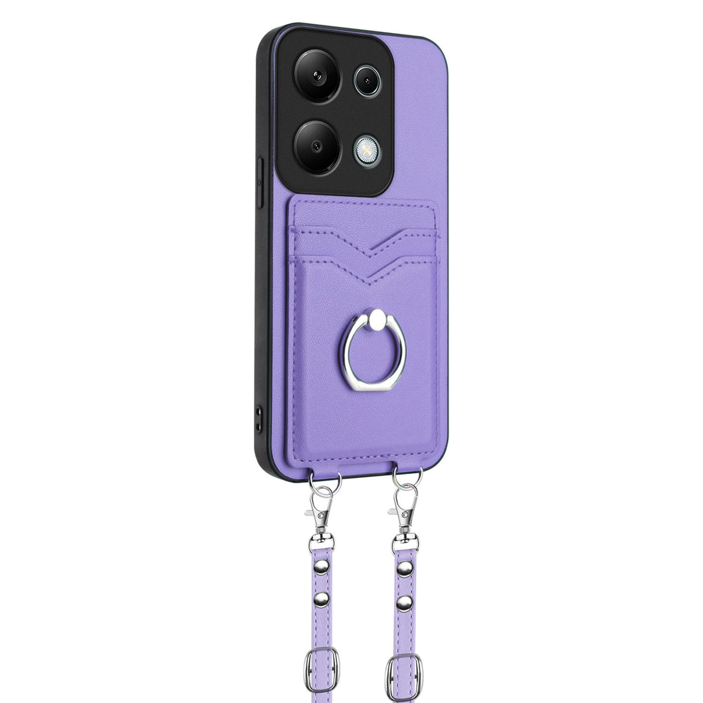 Ring Case for Xiaomi Redmi Note 13 Pro 4G, Purple