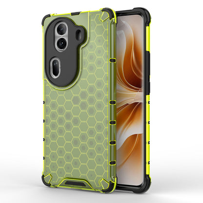 OPPO Reno11 Pro 5G Four Corner Thickening Anti Yellow Anti-Scratch Case, Green