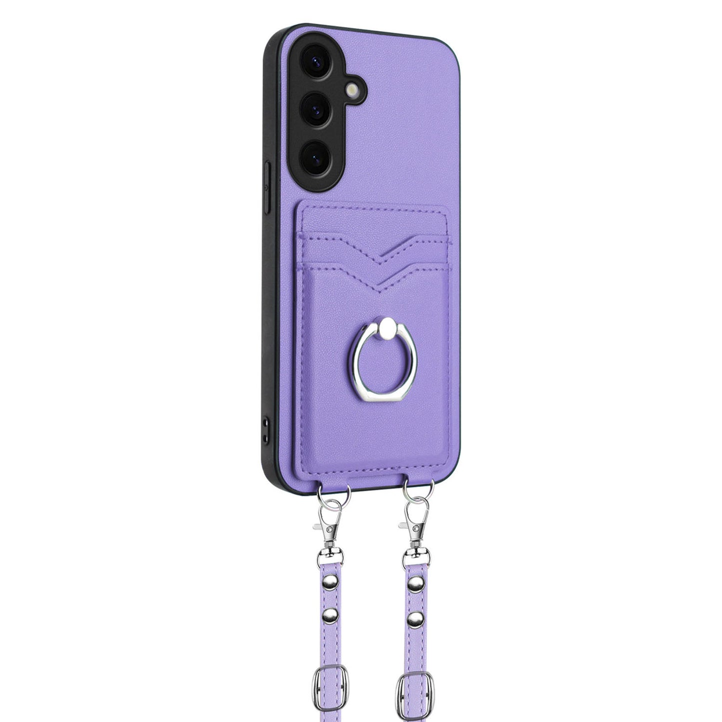 Ring Case for Samsung Galaxy S24+, Purple