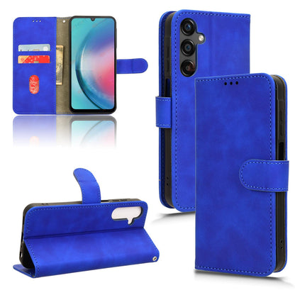 Wallet Case with Card Holder Flip Magnetic Protective Cover for Samsung Galaxy A25 5G, Blue