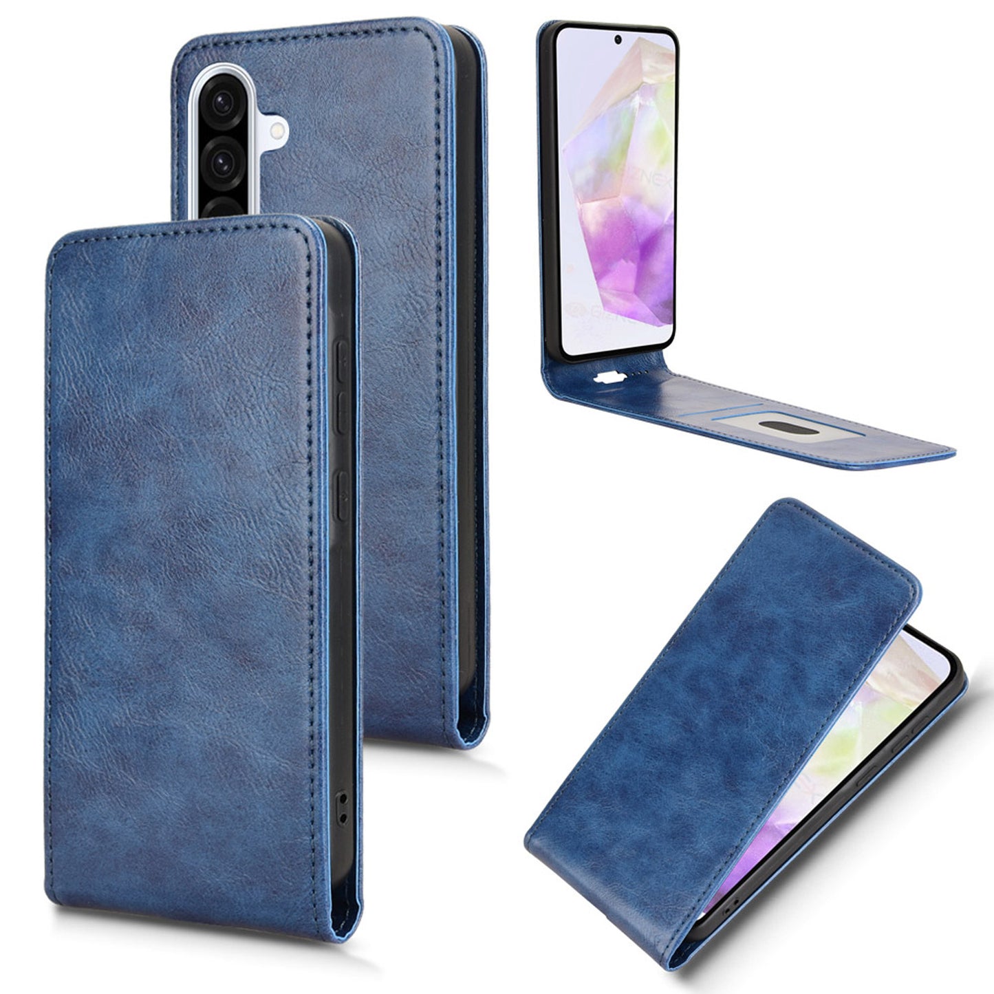 Samsung Galaxy A36 5G Flip Case | Sxiakai Series, Blue