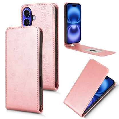 iPhone 16 Plus Flip Case | Sxiakai Series, RoseGold