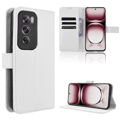 Wallet Case for OPPO Reno12 5G, White