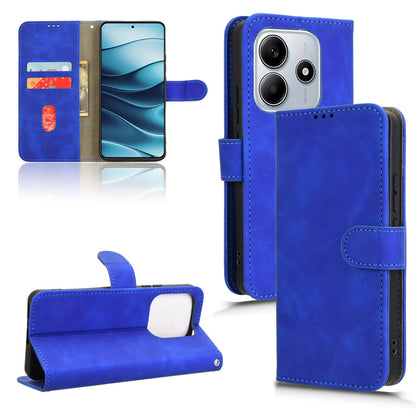 Wallet Case with Card Holder Flip Magnetic Protective Cover for Redmi Note 14 5G, Blue