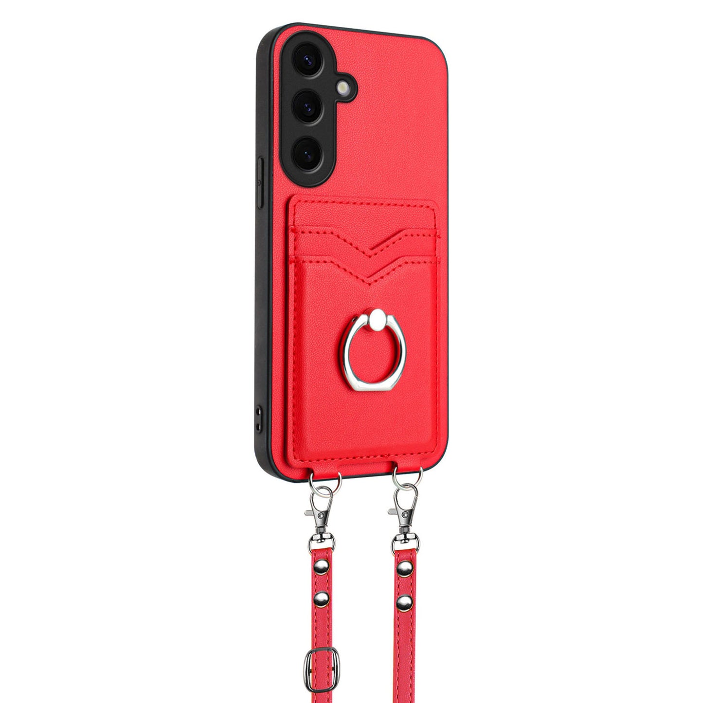 Ring Case for Samsung Galaxy S24+, Red