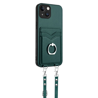 Ring Case for iPhone 15, Green