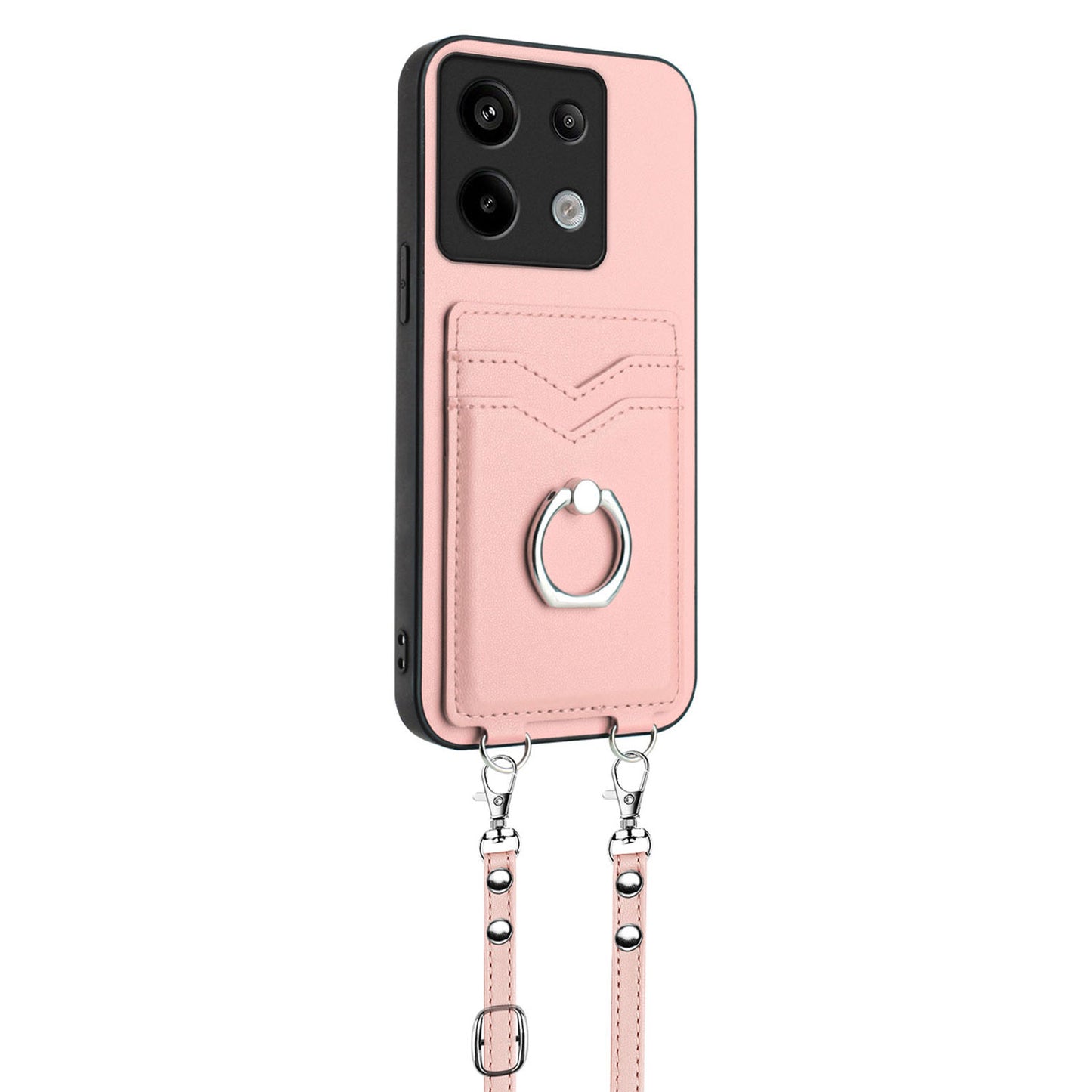 Ring Case for Xiaomi Redmi Note 13 Pro 5G, Rose Gold