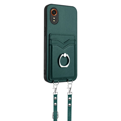 Ring Case for Samsung Galaxy XCover7, Green