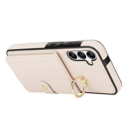 for Samsung Galaxy A54 5G Wallet Case with Card Holder, White