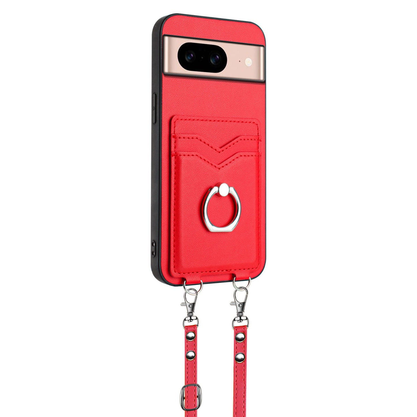 Ring Case for Google Pixel 8A, Red