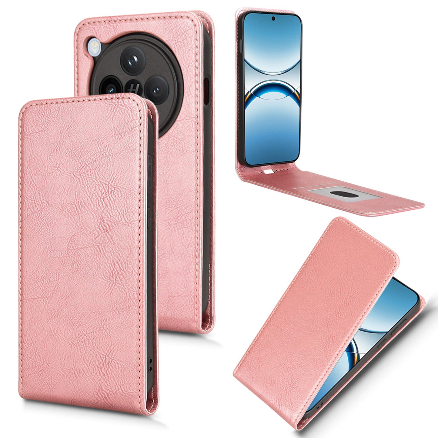 OPPO Find X8 Flip Case | Sxiakai Series, RoseGold