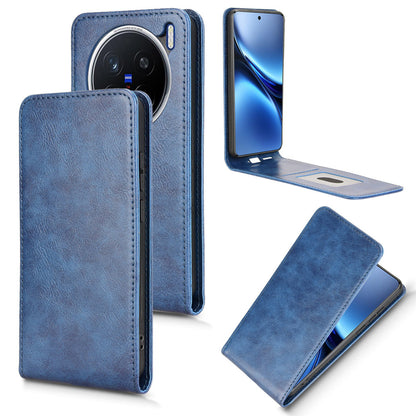 VIVO X200 Flip Case | Sxiakai Series, Blue