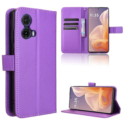 Wallet Case for Moto G85 5G, Purple