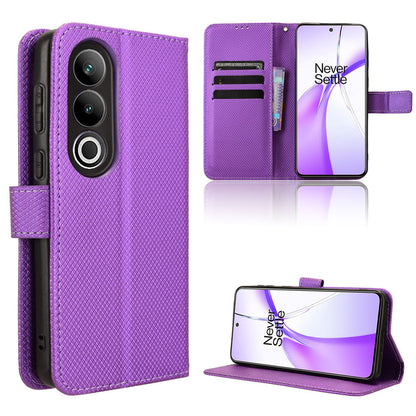 Wallet Case for OnePlus Nord CE4, Purple