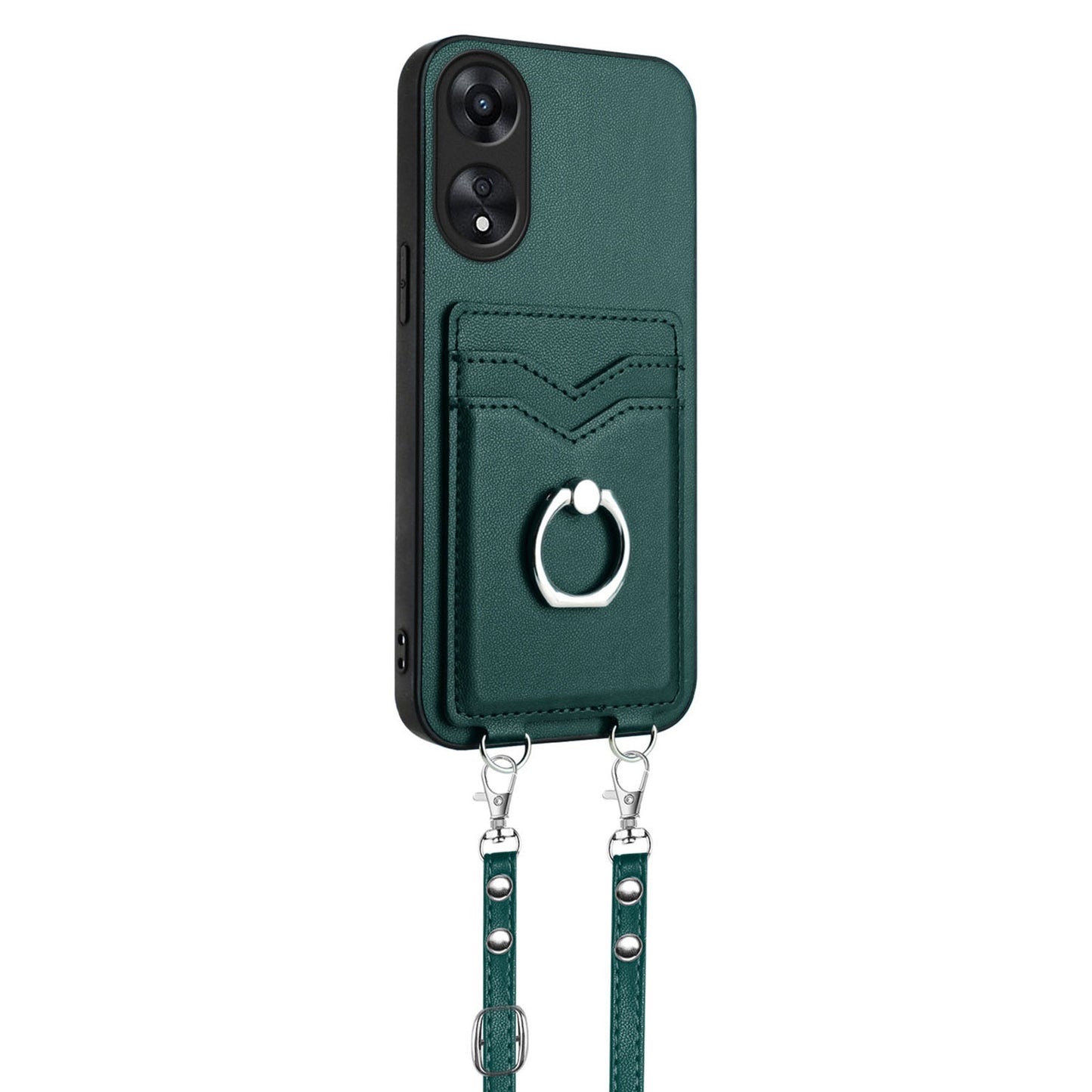 Ring Case for OPPO A78 4G, Green