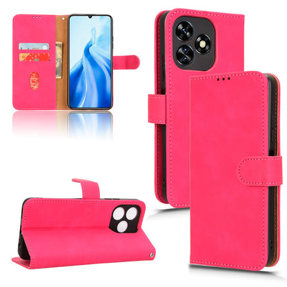 Wallet Case with Card Holder Flip Magnetic Protective Cover for Oukitel C51, Pink