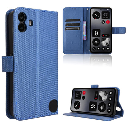 Wallet Case for Nothing CMF Phone 1, Blue