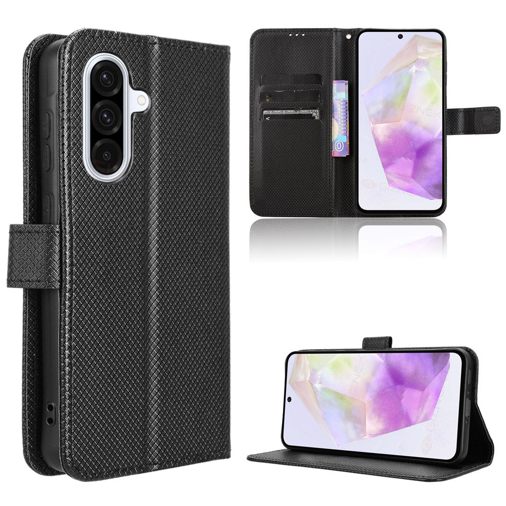 Wallet Case for Samsung Galaxy A36 5G, Black