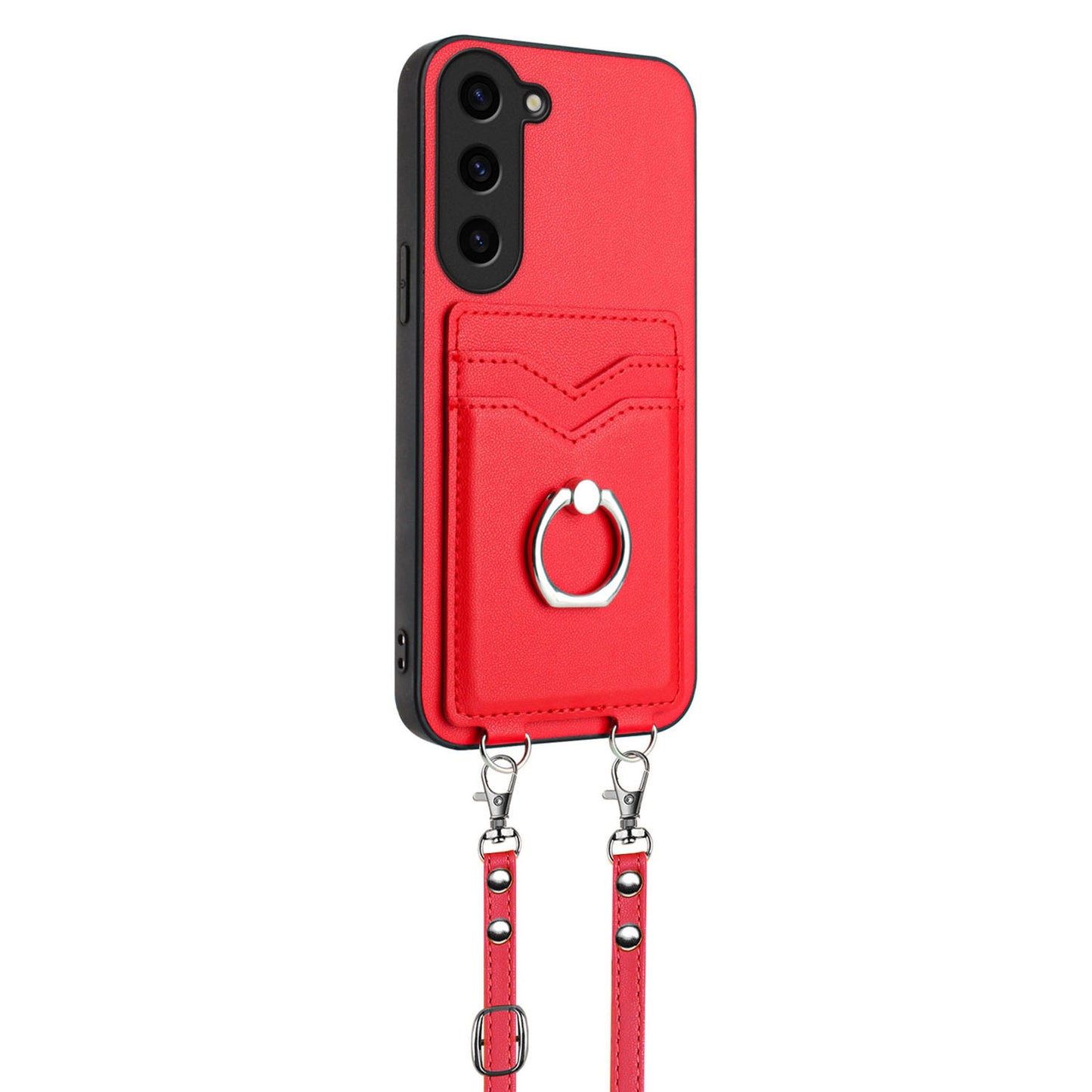 Ring Case for Samsung Galaxy S23 FE, Red