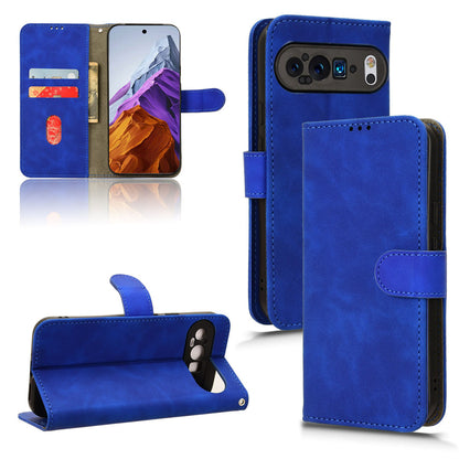 Wallet Case with Card Holder Flip Magnetic Protective Cover for Google Pixel 9 Pro XL, Blue