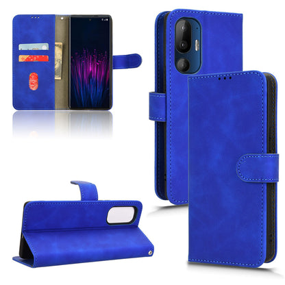 Wallet Case with Card Holder Flip Magnetic Protective Cover for HTC U24 Pro, Blue