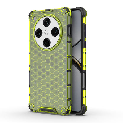 OPPO Find X8 Pro Four Corner Thickening Anti Yellow Anti-Scratch Case, Green