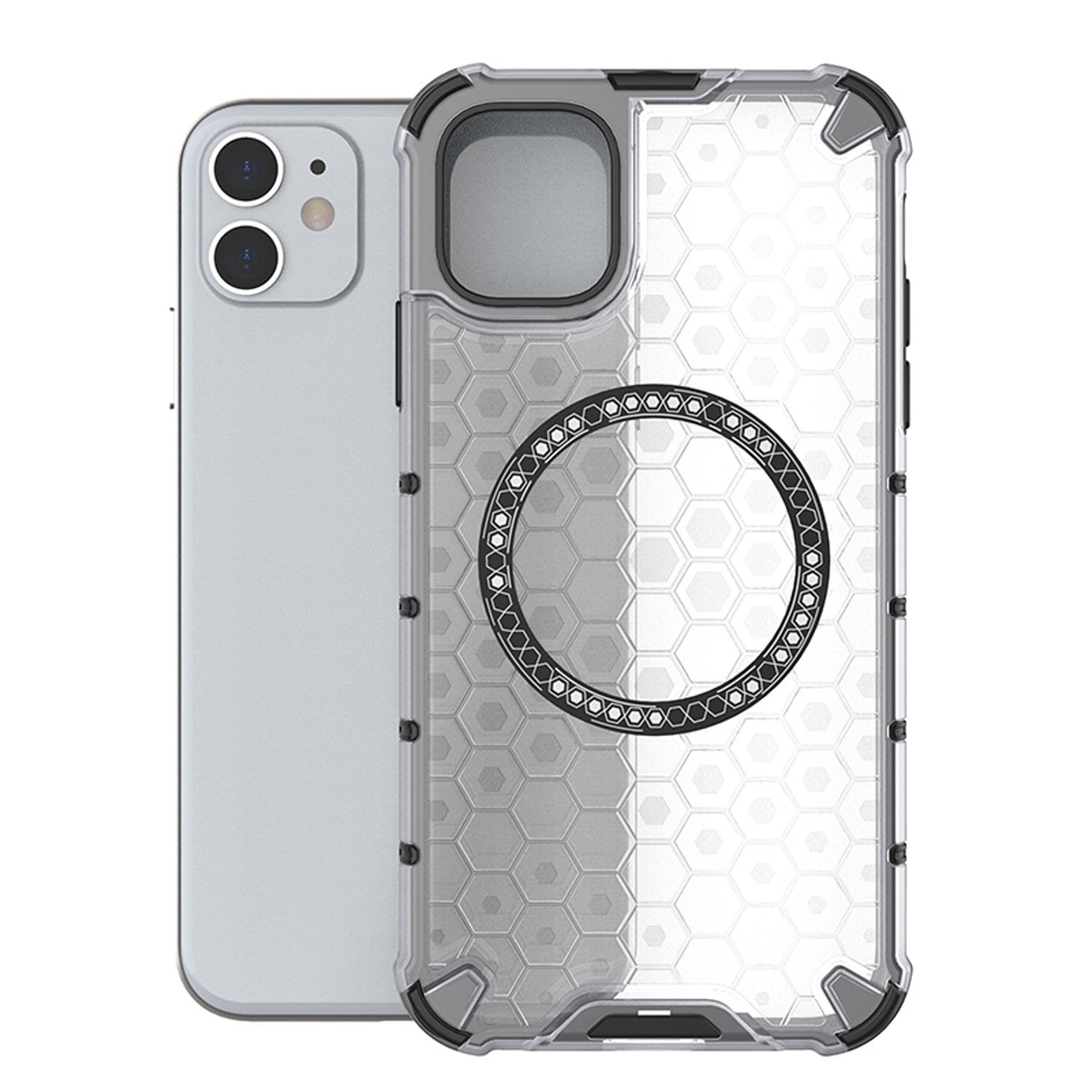 Magnetic for iPhone 11 Case Compatible with MagSafe, Clear