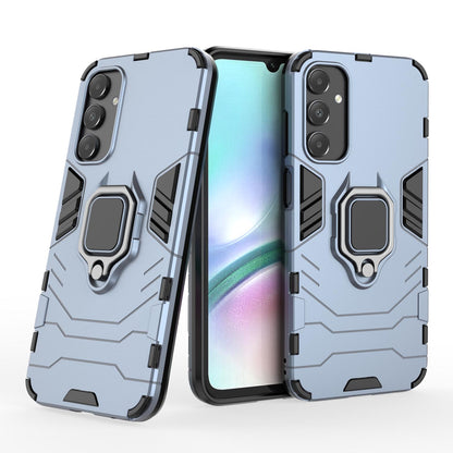 Support Magnetic Car Mounts Stylish Dual Layer Hard PC Back Case for Samsung Galaxy A15 5G