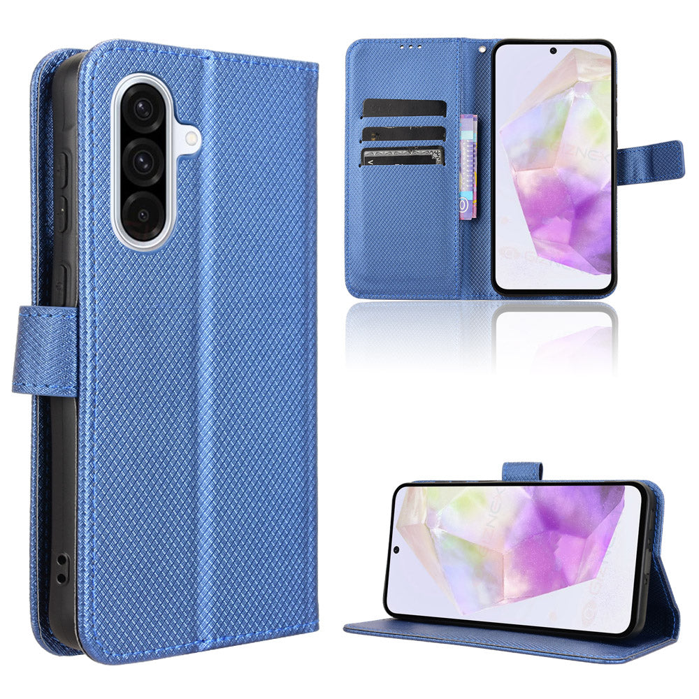 Wallet Case for Samsung Galaxy A56 5G, Blue