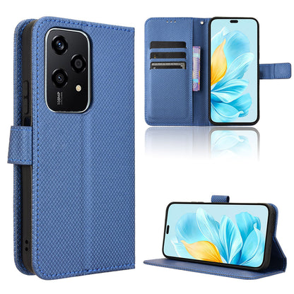 Wallet Case for Honor 200 Lite, Blue