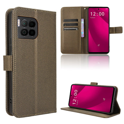 Wallet Case for T-Mobile REVVL 7 Pro 5G, Bronzed