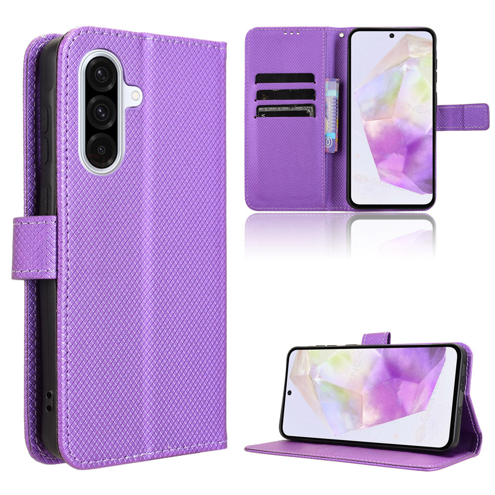 Wallet Case for Samsung Galaxy A36 5G, Purple